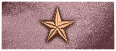 DNSEMP-L-430-BZ-OR Star Bronze-Orchid